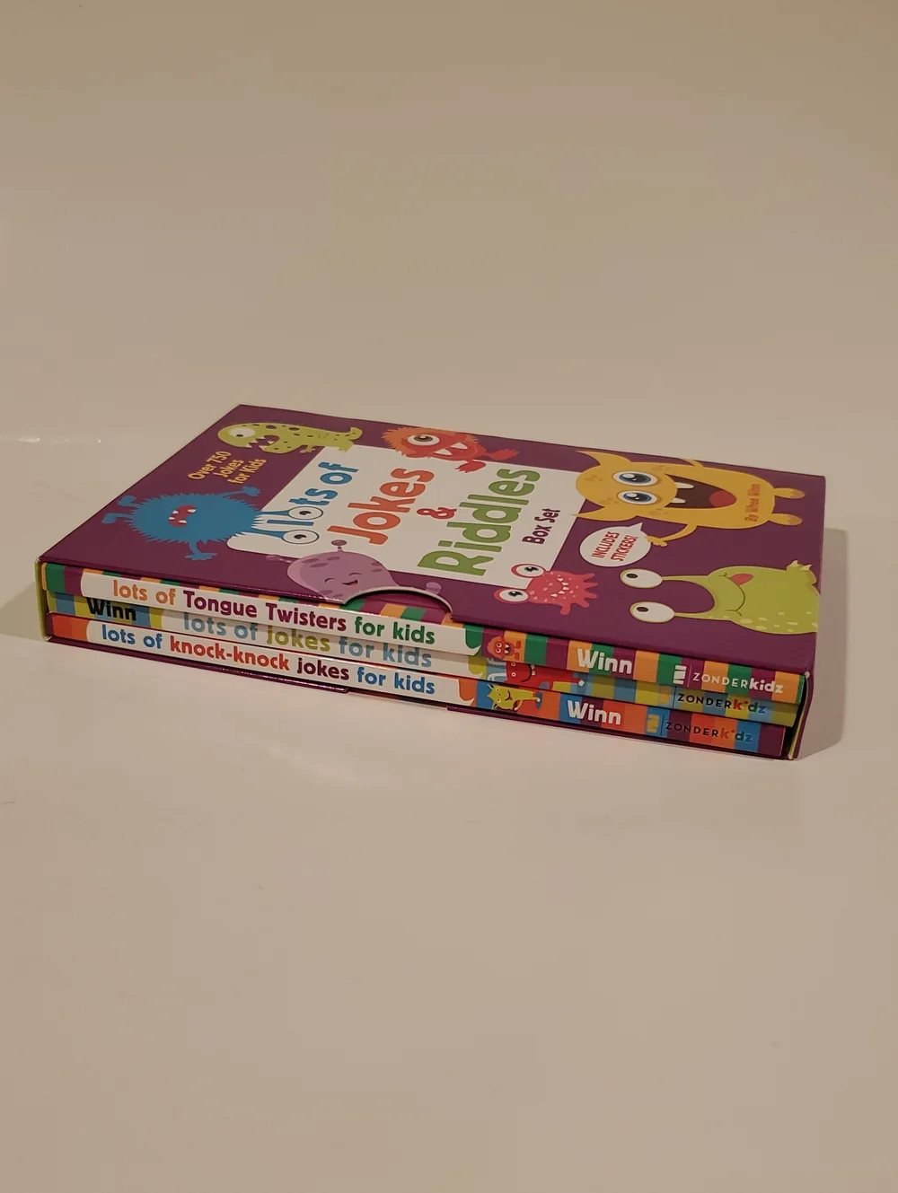 Kids Joke & Tongue Twister 2 Books Set Paperback Preowned